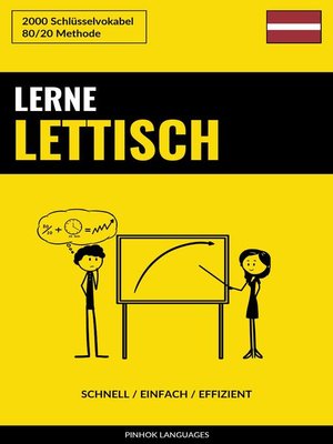cover image of Lerne Lettisch